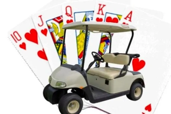 Golf Cart Poker Run 1